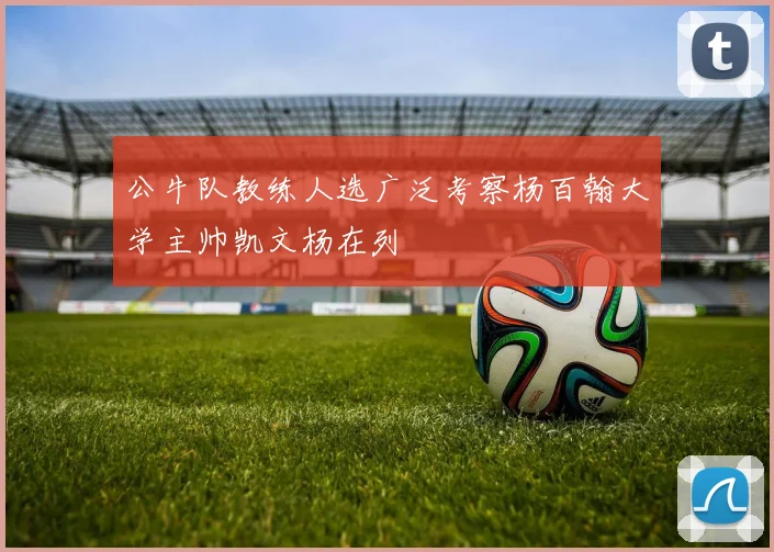 公牛队教练人选广泛考察杨百翰大学主帅凯文杨在列